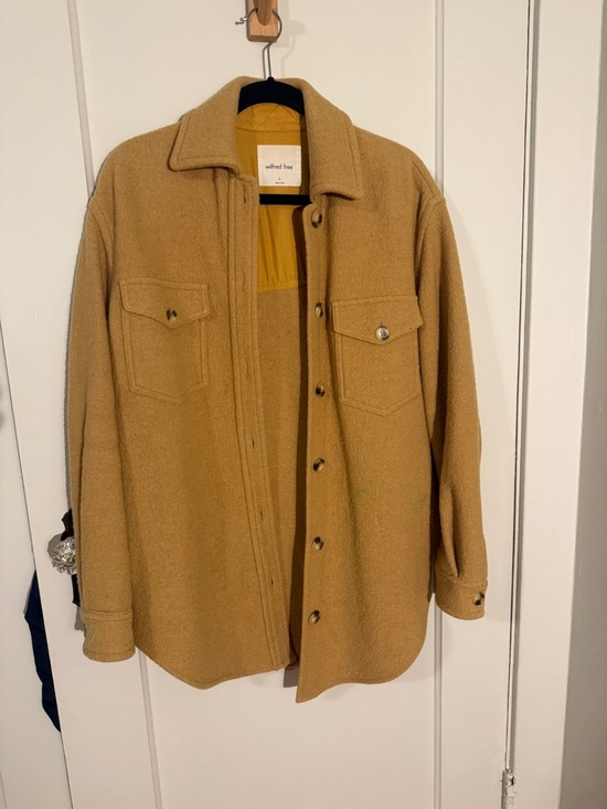 Wilfred Other - Wilfred Ganna Jacket - Mustard, 100% wool